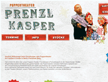 Tablet Screenshot of prenzelkasper.de
